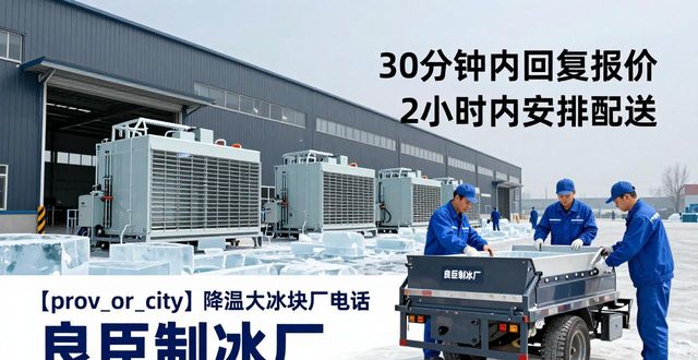 黄浦降温大冰块厂电话 良臣制冰厂