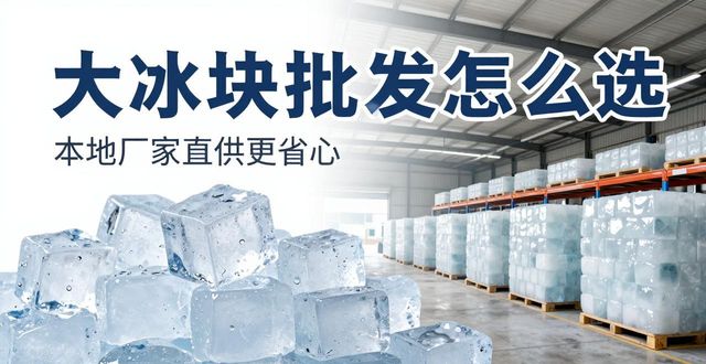 大冰块批发怎么选？黄浦本地厂家直供更省心